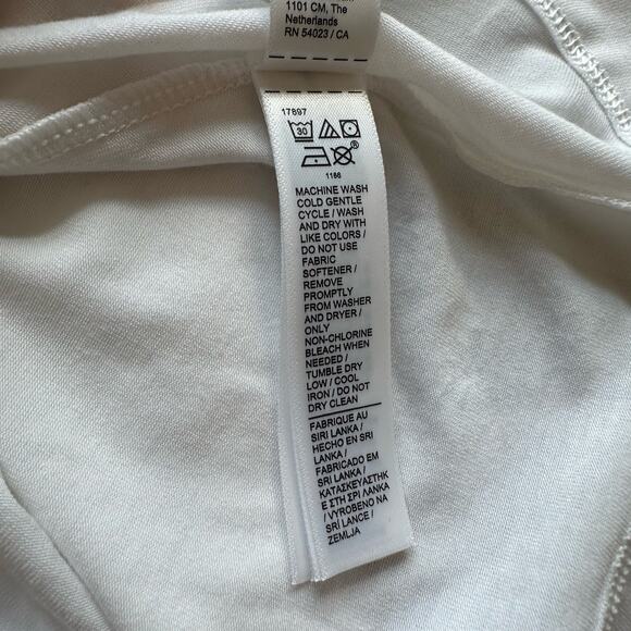 Athleta Radiate white knot-front tank top size S - Picture 9 of 12